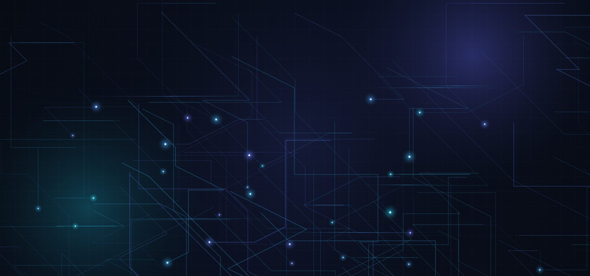 Circuit-board artwork representing the AI market's live intelligence